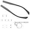 1 Pair Plastic TR90 Glasses Replacement Arms Single Teeth Convex