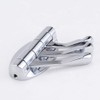Home Swivel Wall Mounted Coat Hook,GUOYI®Solid Metal Three Swing Clothes/Towel