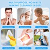 Beauntangly Disposable Face Towel, Lint-Free Biodegradable Face Towelettes, Soft &