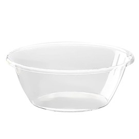 Plastic Mixing Bowl, Large Capacity, Transparent Serving Bowl, Non-Stick Kneading Bowl, Ingredients, Food Preparation, Serving Container for Dough, Eggs (Large
