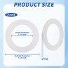 NBPLUS Toilet Flush Valve Silicone Seal for Toto THU440-A, THU451,
