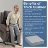 Shinnwa Gel Memory Foam Recliner Cushion for Elderly, Extra Large