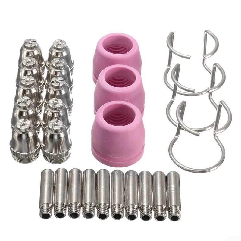 26 Pcs Tips Plasma Cutter Consumable LTP5000D/LTPDC2000/LTPAC2500 Nozzle For Lotos