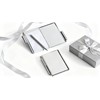 SILBERKANNE Premium Pocket Notepad Silver-Plated (9 x 6 cm) Including