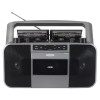 JENSEN® MCR-1500 Portable Stereo CD Player and Dual-Deck Cassette Player/Recorde