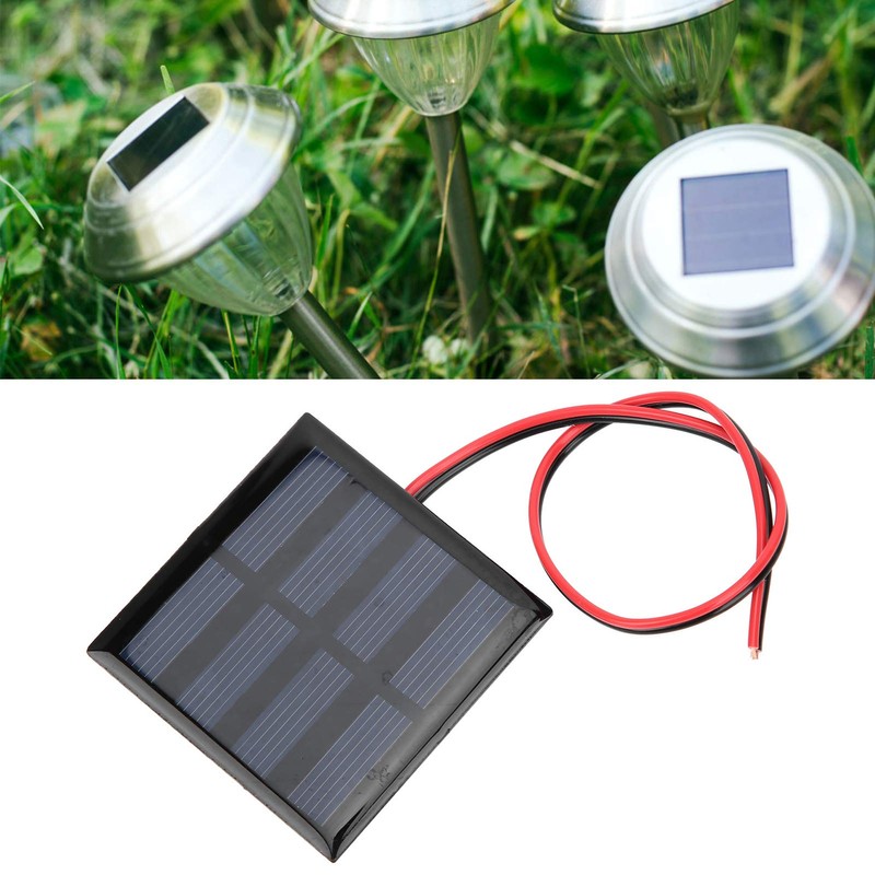 Cuifati Mini Solar Panel, 5Pcs DIY Cells Solar System Kits,