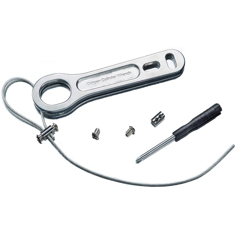 Healvaluefit 2 Pack Metal Oxygen Cylinder Wrench for CGA-870 Valves