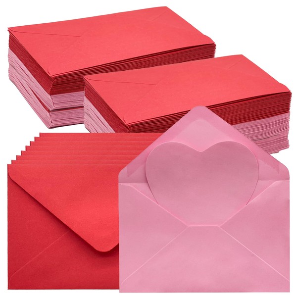 YIXAXKAO 50 Set Valentines Day Cards with Envelopes Blank Valentines