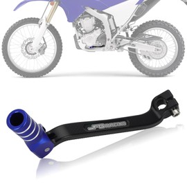 JFG Bike Foot Shift Pedal Change Pedal Aluminum Anti-Slip Folding High Strength Durable for WR250R 2008-2020 WR250X 2008-2011 Motorcycle Shift Lever - Blue