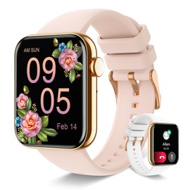 Colesma Smart Watch for Women Answer/Make Calls,1.85" Touch Screen Women Smart Watch for Android iOS,Waterproof Smartwatch Activity Tracker Fitness Watches for Women with Step Counter Pedometer