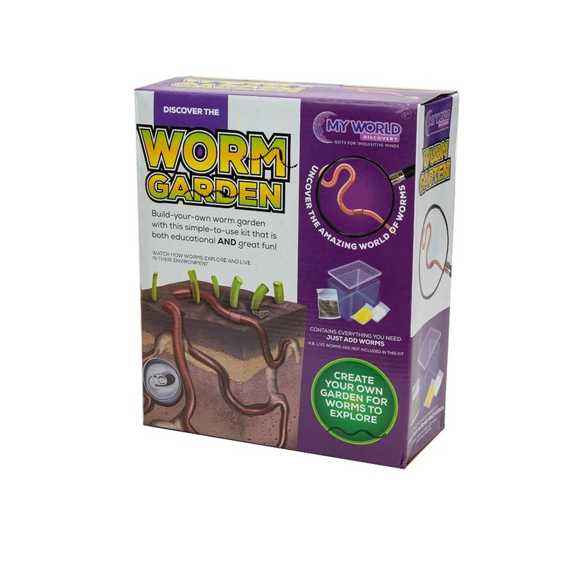 Funtime Gifts PL7160 My World Worm Garden tank