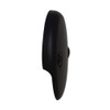 Westbrass A329-62 3-1/8" Two-Hole Bathtub Overflow Faceplate and Screws, Matte