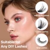 Miuffue Eyelash Glue, Lash Bond and Seal, Latex-Free Lash Glue