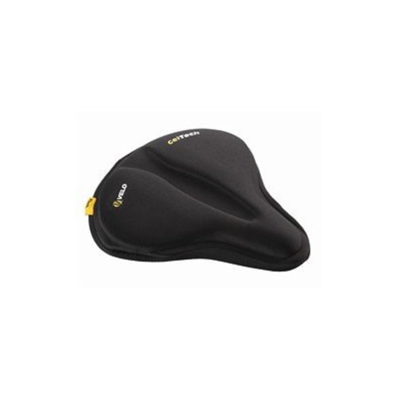 Velo 137657 Anatomic Gel Saddle Cover - Black