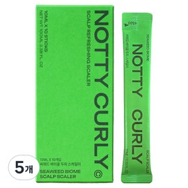 Nautikally Seaweed Biome Scalp Scaler Shampoo 10p, 5 pcs, 100ml / 노티컬리 씨위드 바이옴 두피 스케일러 샴푸 10p, 5개, 100ml