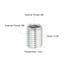 PATIKIL M8x1mm to M6x1mm Thread Adapters Sleeve Reducing Nut, 10