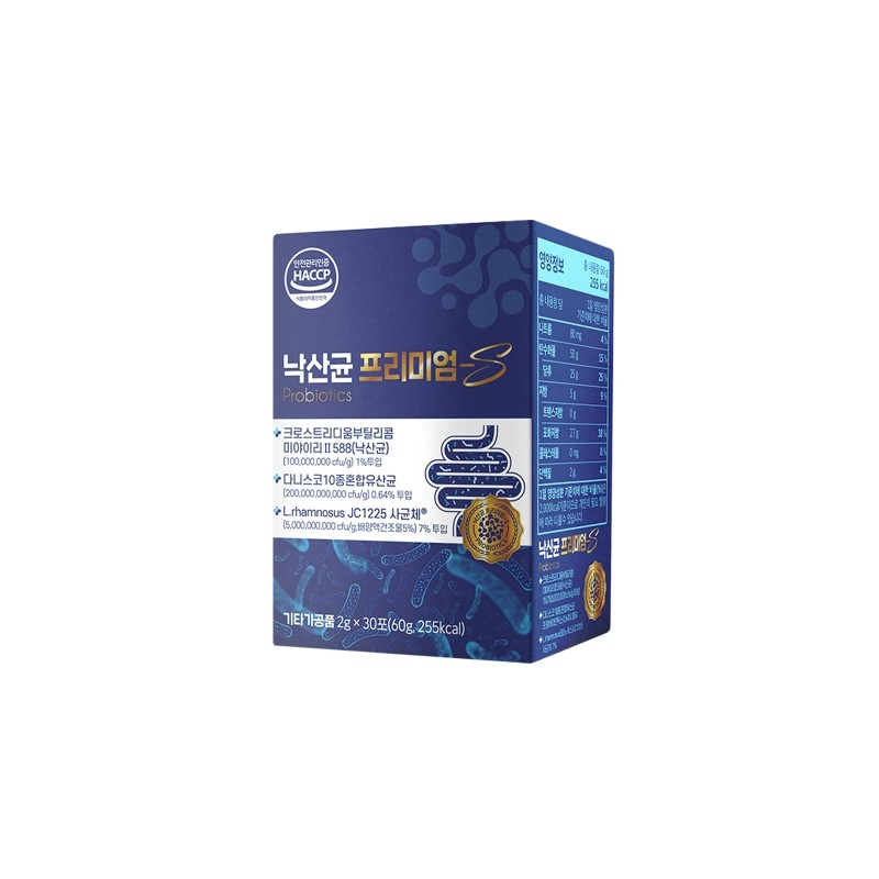 Butyrate Premium S 2g 30 Packets / 낙산균 프리미엄S 2g