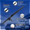 RAINTOK Windshield Wiper Blade Replacement for Toyota 4Runner 2010-2022 Original