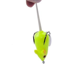 Fishing Bait Rubber Mouse Bass Fishing Lure Crankbait Tackle Lures, Baits and Attractants