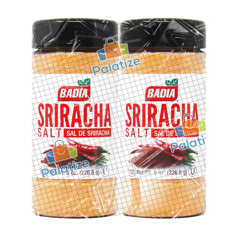 Badia Sriracha Salt, 8 oz - Palatize Pack of 2
