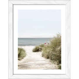 Pro-Art Framed Wall Picture Slim Scandic Nordic Beach V 24 x 19 cm