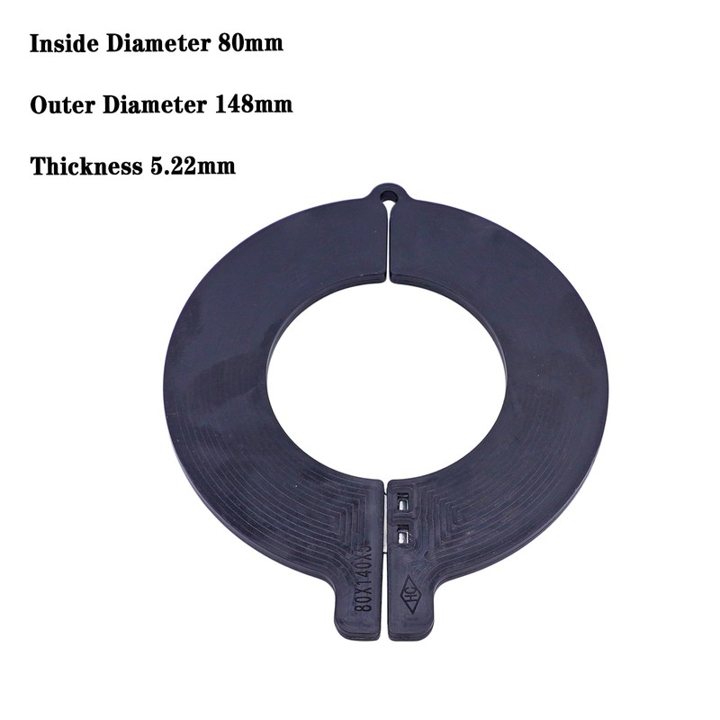 5 Packs 80MM Excavator Bucket Pin Shim Washer, Bucket Shims