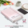 AETHER Notebook Lined A5, Pink Journal Diary 256 Pages 120