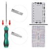 TIMESETL Guitar Repairing Tool Kit with Wire Plier, String Organizer,