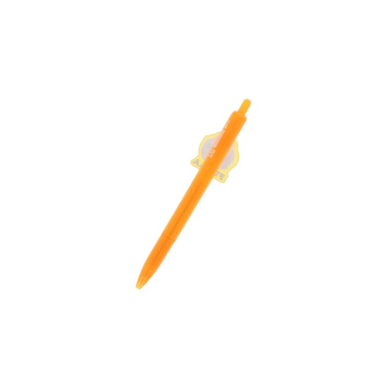 Sun-Star Stationery Puppet S4658477 Ballpoint Pen with Plate, Orange