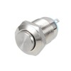 uxcell Momentary Metal Push Button Switch 12mm Mounting Dia 2A