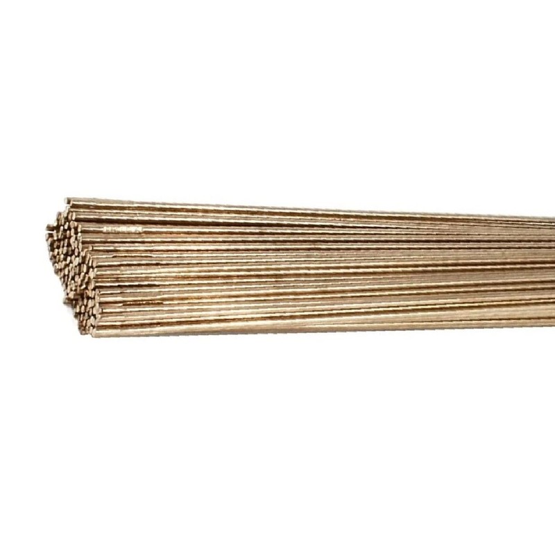 Silicon Bronze ERCuSi-A Silicon Bronze TIG/Brazing Welding Rod 1/8"X36" (1/8"