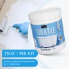 DWIL Tub and Tile Refinishing Kit,Tub Refinishing Kit White Bathtub