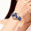 BOSHIYA Women's Watch Leather Strap Simulation Classic Quartz Waterproof Casual
