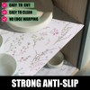 Amiitay Floral Drawer and Shelf Liner for Cabinets, Non-Adhesive and