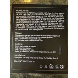 ETHLAUFF Pack of 40 ESSENTIAL OILS AROMATHERAPHY SET 5mL Bottles NEW Exp 01/2028