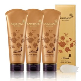 < 150ml Set of 3 > Saimdan Premium STEM Moisture Cleanse Rich Wash