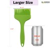 HONSVA Big-Size Silicone Pastry Basting Brush, One-Piece Design BBQ Brush,
