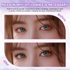 NAGARAKU Selfgrafting Segmented False Eyelashes, DIY Eyelashes, Triple Fish Tail