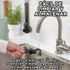 Cuchara Medidora Dosificadora Café Proteína Embudo Nivelador Transparente
