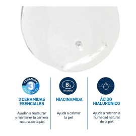 Cerave Gel Limpiador Espumoso Diario Para Piel Mixta, Grasa O Con Acné 473 Ml