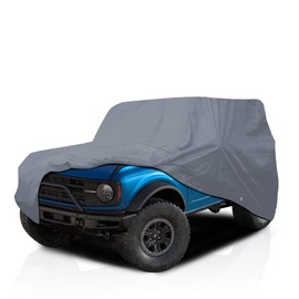 5 Layer Car Cover for Geo Tracker 1989-1997 Coupe 2-Door Semi Custom Fit Full Coverage Pollution, Dust, Sun, Snow, Rain, Hail All Weather Protection, Breathable