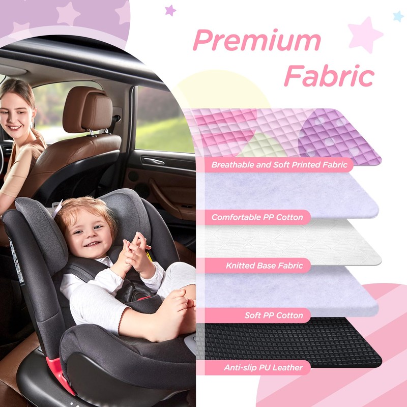 LITTOBEBE Car Seat Potty Training Protector, Waterproof Car Seat Liner