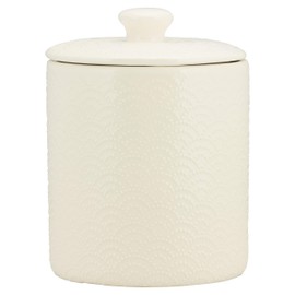 10 Strawberry Street Kitchen Canister Set, 3 Piece, Tide White