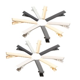 IWOWHERO 90Pcs Small Metal Hair Clips for Women Non Slip Alligator Duckbill Barrettes DIY Craft Accessories for Various Occasions and Easy Styling