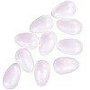 10 8cm Polystyrene Eggs for Easter Crafts & Art -
