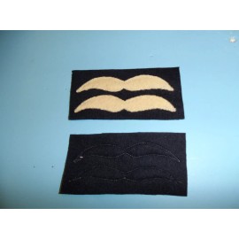 b4582p WW2 German Luftwaffe Gulls for Flight Suit Jump Smock Unterfeldwebel