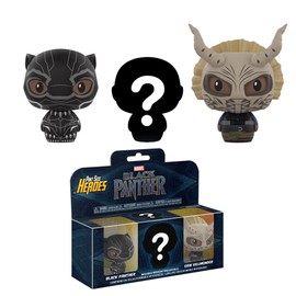 Funko Pint Size Hero: Black Panther 3 Pack (Styles May Vary) Collectible Figures