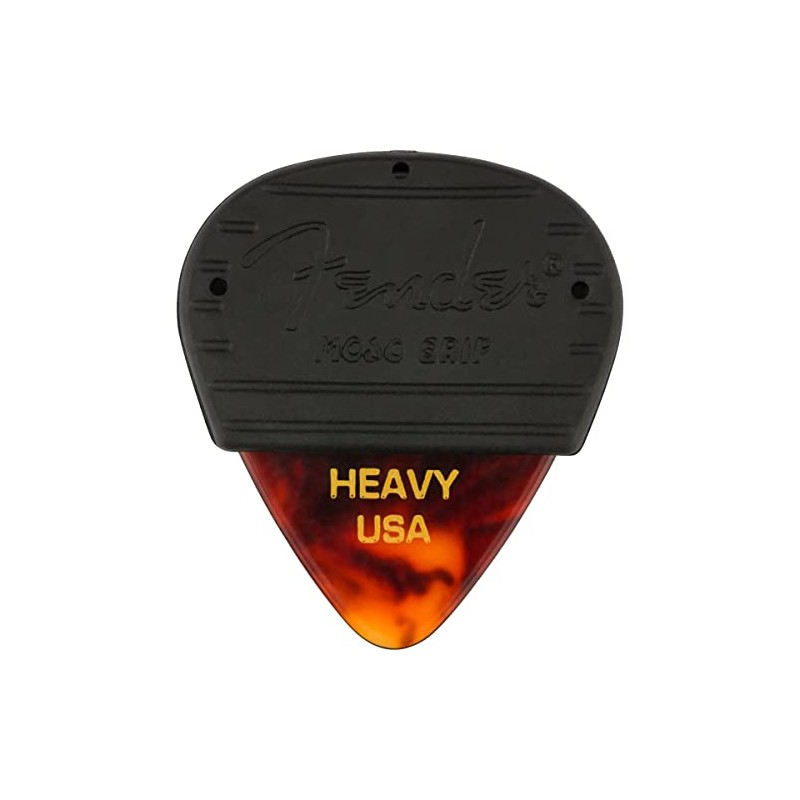 Fender® MOJO GRIP PICKS - 3 PACK - CELLULOID TORTOISE