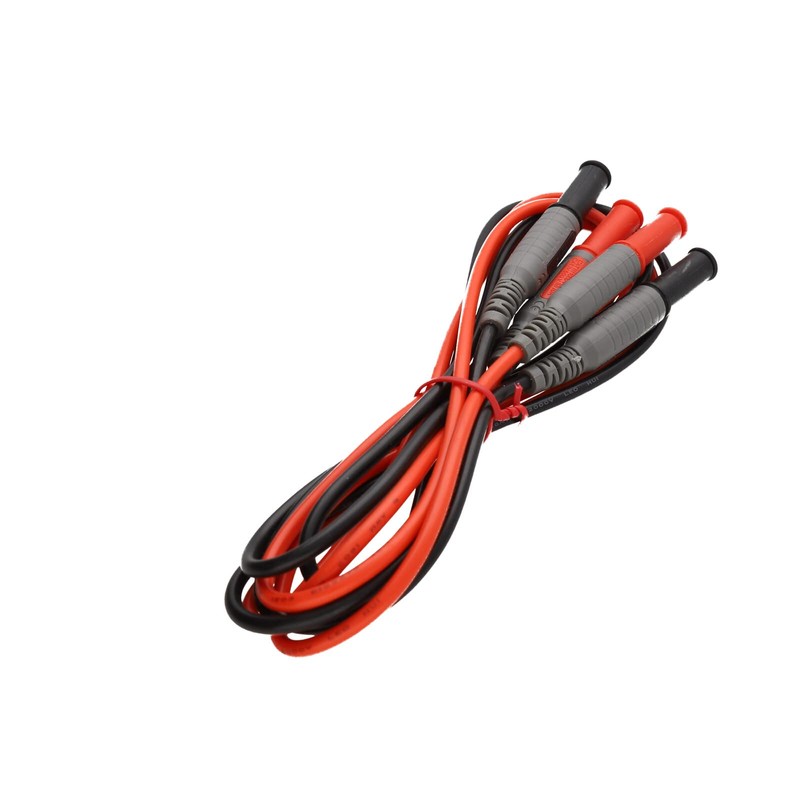 kenable Multimeter 10A 4mm Insulated High Flex Test Leads Red