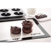 Lékué Doughnut 0620406N01 Backform, Silikon, 6 Mulden, Schwarz